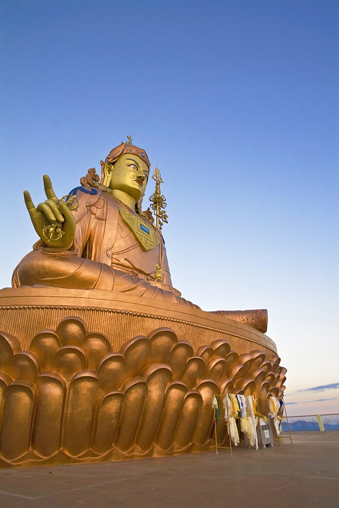 Padmasambhava statue, Samdruptse, Namchi, Sikkim, India, Asia