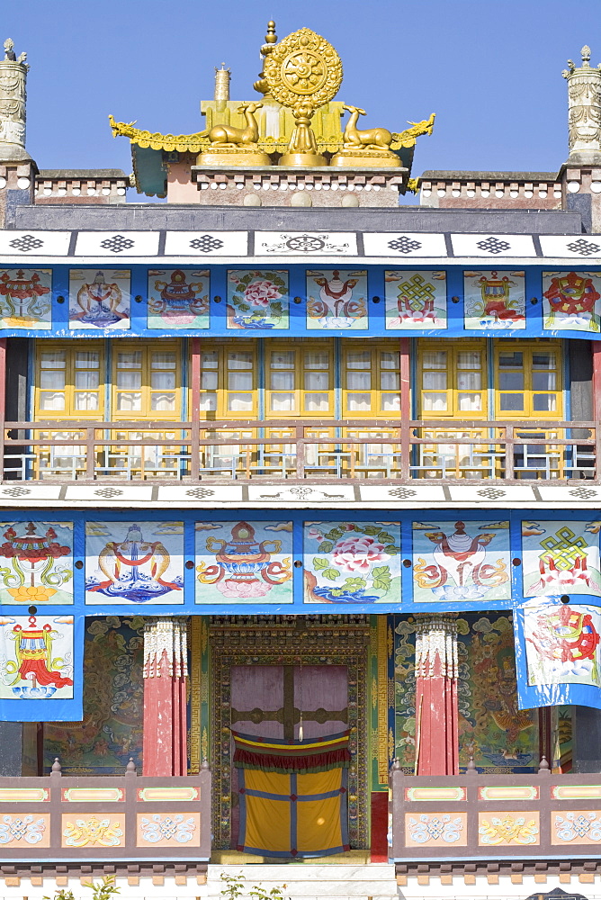 Tharpa Choling Gompa, Kalimpong, West Bengal, India, Asia