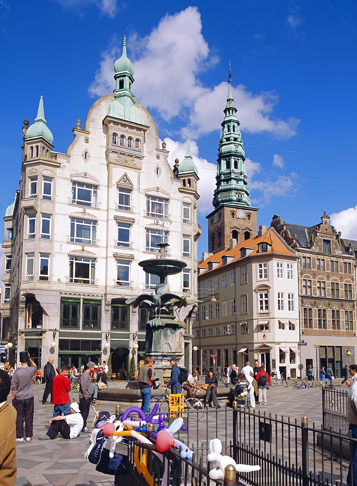 Stroget, Copenhagen, Denmark, Europe