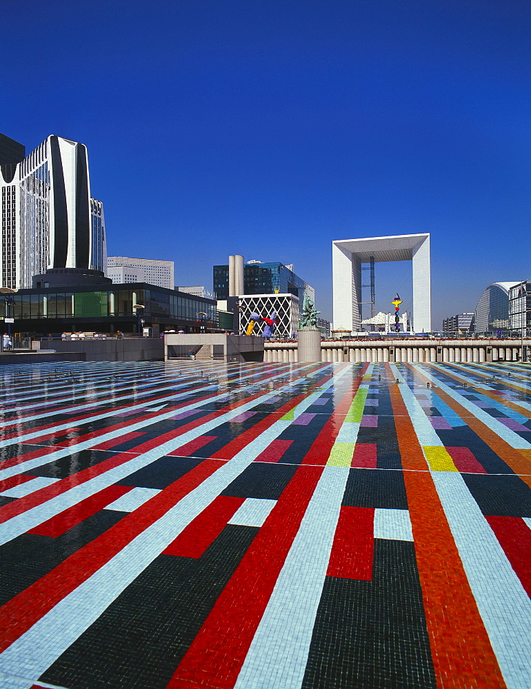 La Grande Arche de la Defense, Paris, France