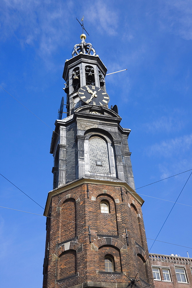 Munttoren (Mint Tower), Amsterdam, Netherlands, Europe