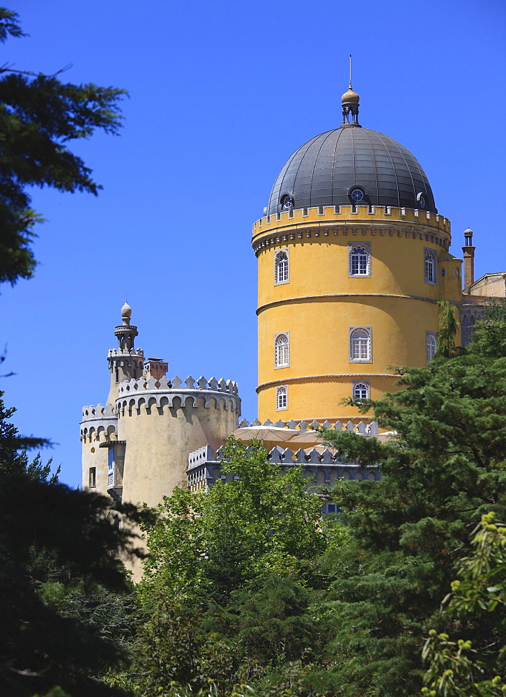 Pena National Palace, UNESCO World Heritage Site, Sintra, Portugal, Europe