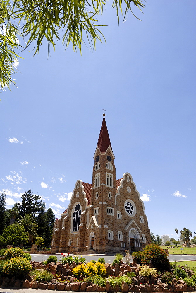 Picturesque church, Windhoek, Namibia, Africa