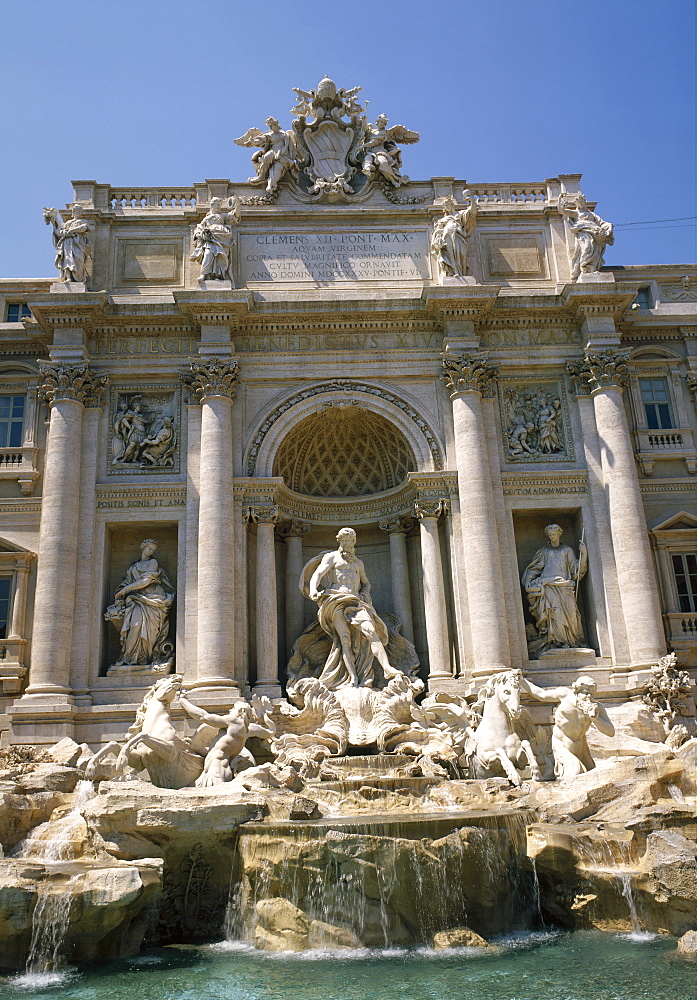 Trevi Fountain, Rome, Lazio, Italy 