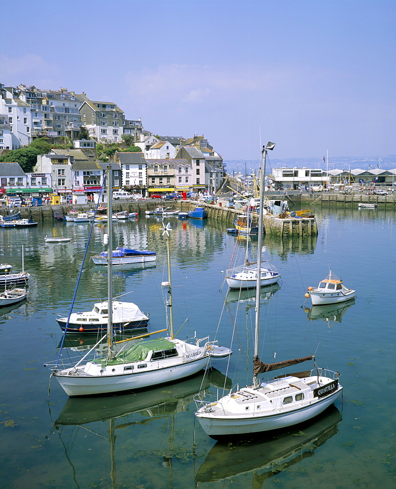 The harbour, Brixham, Devon, England, United Kingdom, Europe