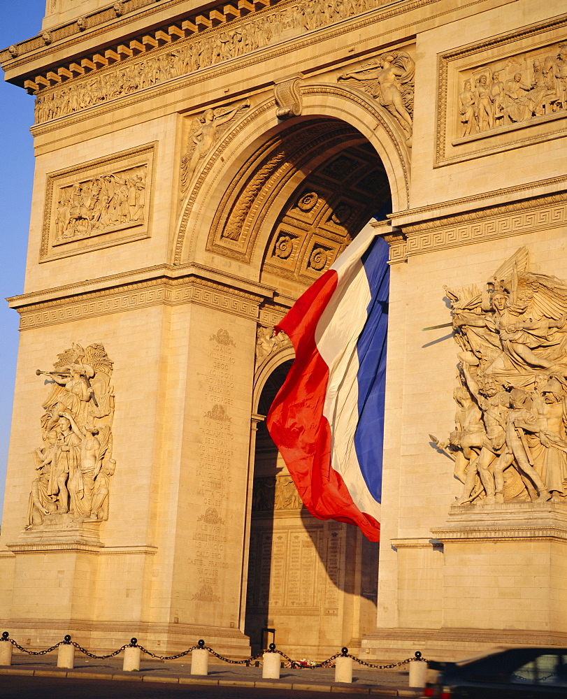 Arc de Triomphe, Paris, France, Europe