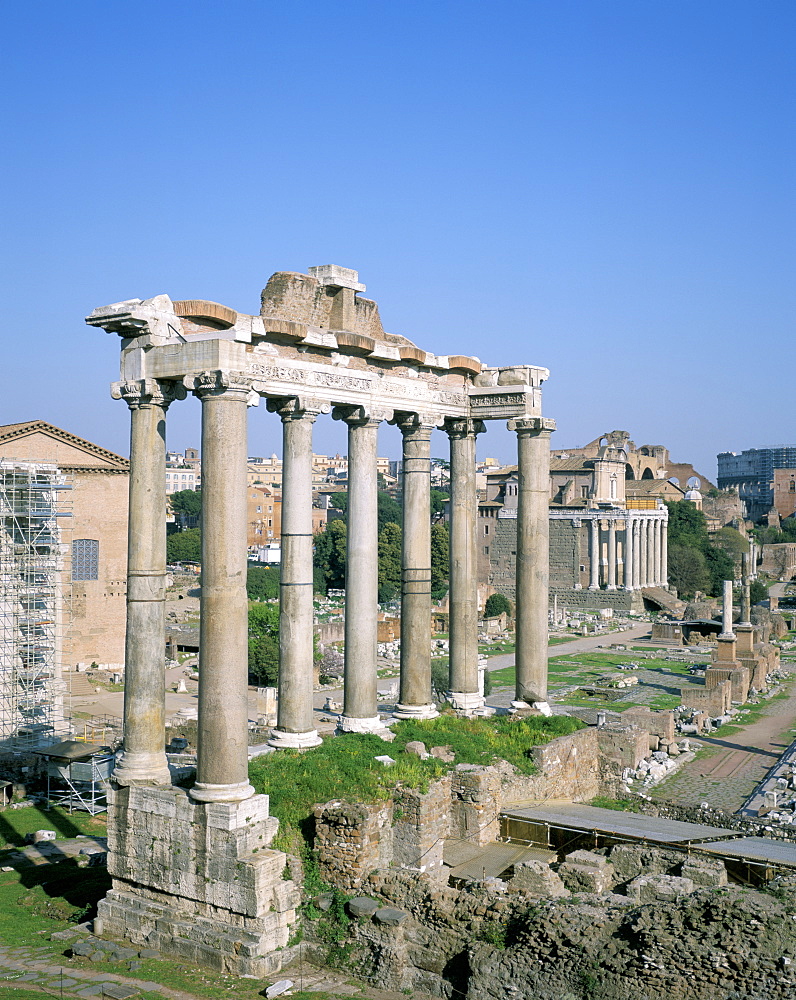 The Forum, UNESCO World Heritage Site, Rome, Lazio, Italy, Europe