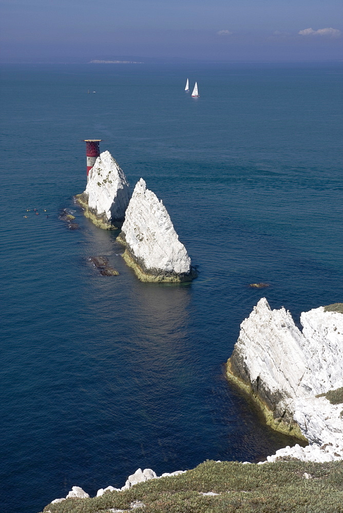 The Needles, Isle of Wight, England, United Kingdom, Europe