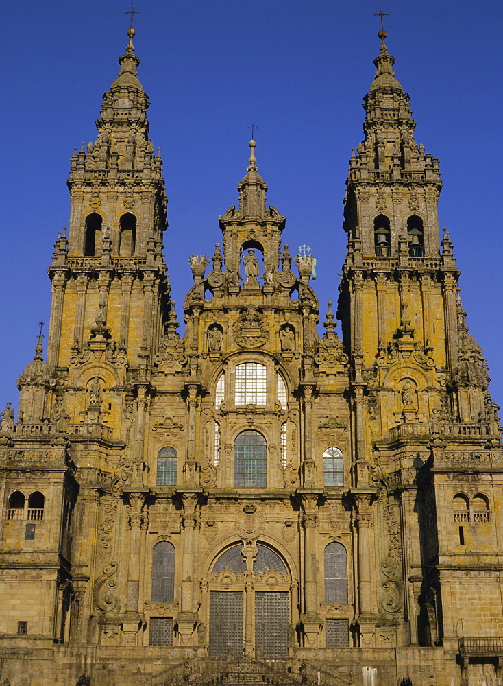 Cathedral, Santiago de Compostela, Galicia, Spain, Europe