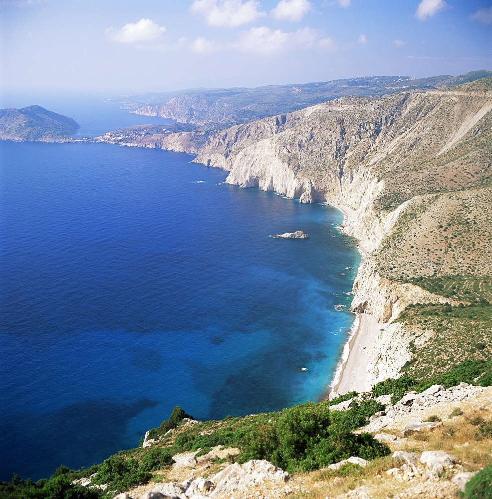 West coast, Kefalonia, Ionian Islands, Greek Islands, Greece, Europe