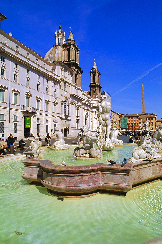 Piazza Navona, Rome, Lazio, Italy