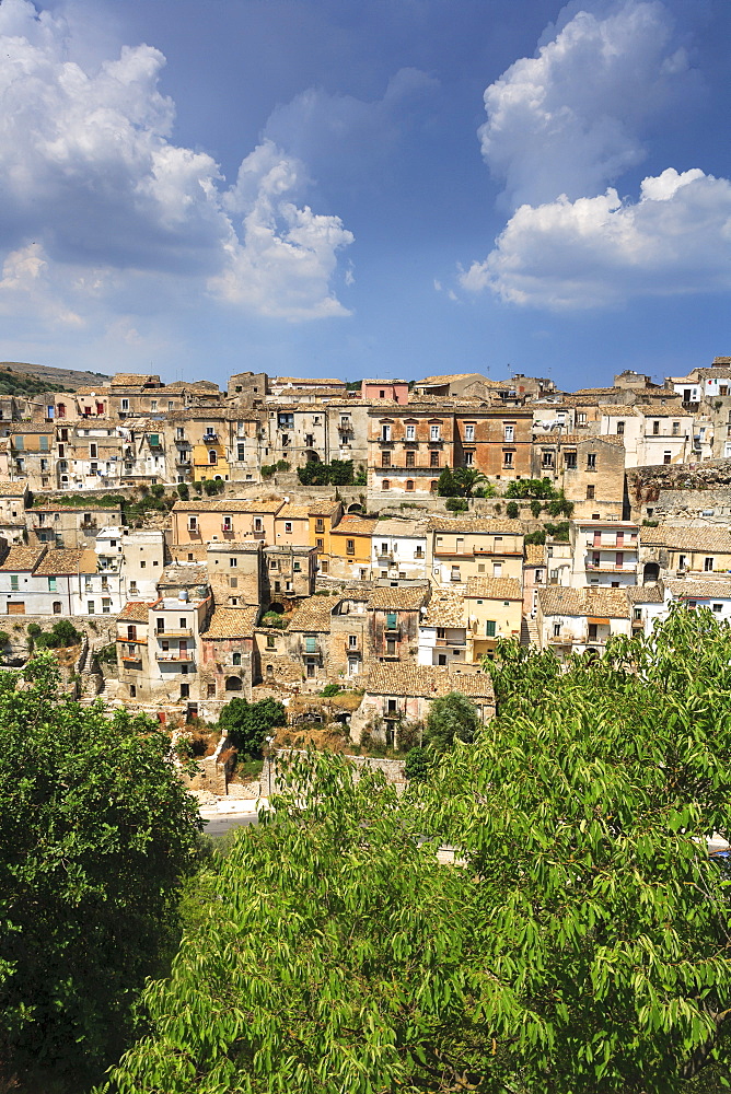 View of Old Town, Ragusa, Val di Noto, UNESCO World Heritage Site, Sicily, Italy, Europe