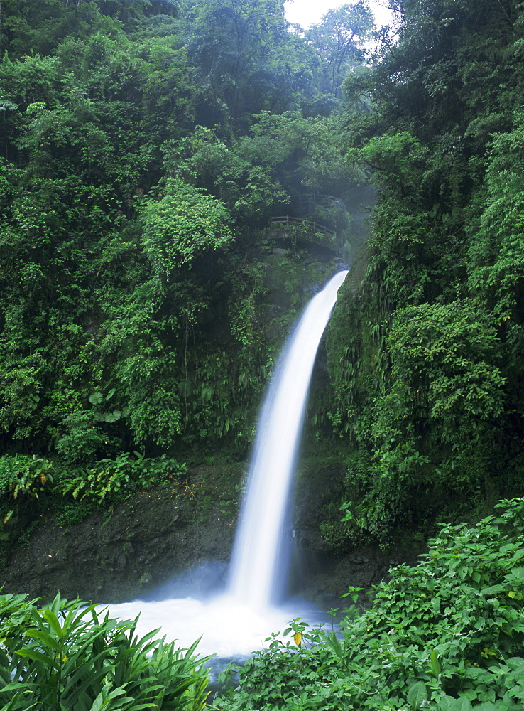 La Paz Waterfall on the Rui La Paz, Vara Blanca, Heredia Province, Costa Rica, Central America