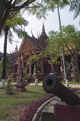 The National Museum, Phnom Penh, Cambodia, Indochina, Southeast Asia, Asia