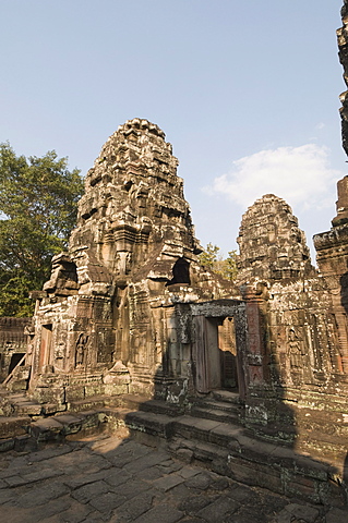 Banteay Kdei temple, Angkor Thom, Angkor, UNESCO World Heritage Site, Siem Reap, Cambodia, Indochina, Southeast Asia, Asia