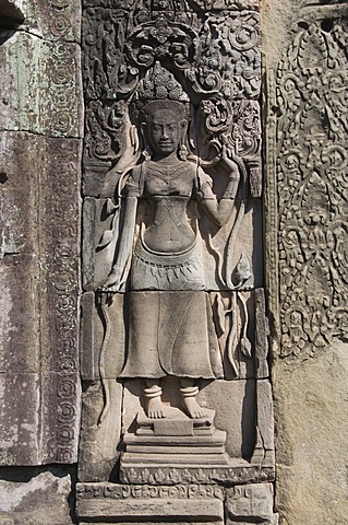 Bayon Temple, late 12th Century, Buddhist, Angkor Thom, Siem Reap, Cambodia