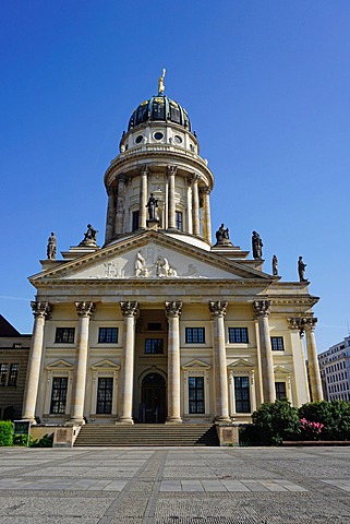 French Cathedral (Franzsischer Dom), Gendarmenmarkt, Berlin, Germany, Europe