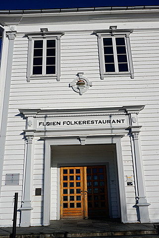 Restaurant on Mount Floyen, Bergen, Hordaland, Norway, Scandinavia, Europe