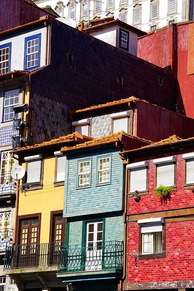 Ribeira district, UNESCO World Heritage Site, Porto (Oporto), Portugal, Europe