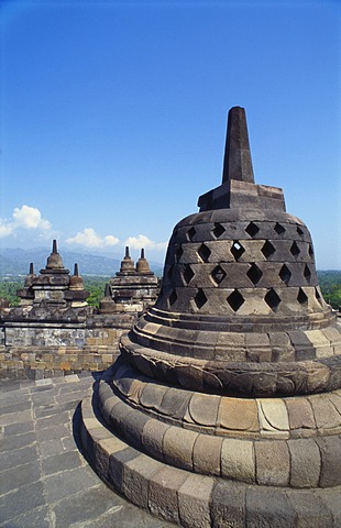 Buddhist Temple, Borobudur, Java, Indonesia