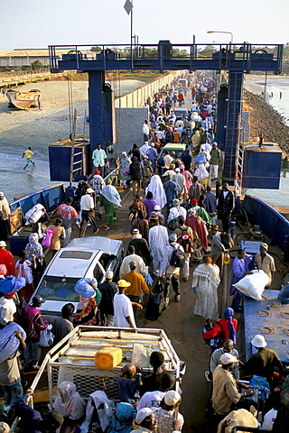 Banjul to Bari ferry, Banjul, The Gambia, West Africa, Africa