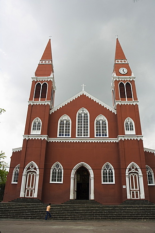 Iglesa de Grecia church made in Europe of Iron, Grecia, Central Highlands, Costa Rica