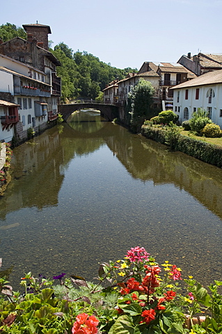 Saint Jean Pied de Port (St.-Jean-Pied-de-Port), Basque country, Pyrenees-Atlantiques, Aquitaine, France, Europe