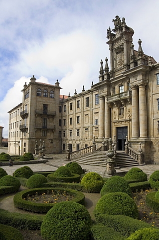 Monastery of San Martin Pinario, Santiago de Compostela, Galicia, Spain, Europe