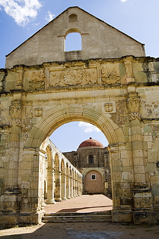 Monastery and church of Cuilapan, Oaxaca, Mexico, North America