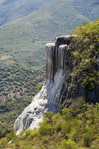 Hot springs, Hierve el Agua, Oaxaca, Mexico, North America