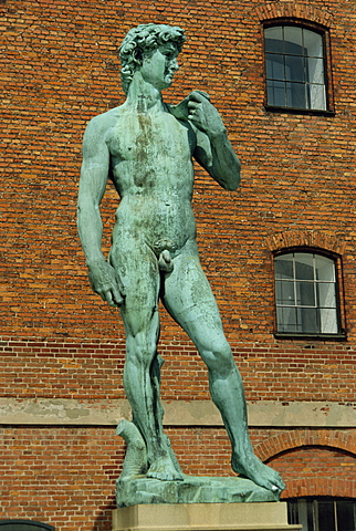 Statue of David, Copenhagen, Denmark, Scandinavia, Europe