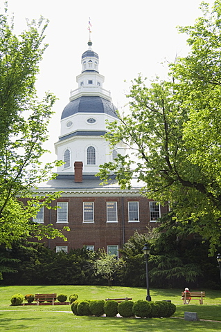 State Capitol building, Annapolis, Maryland, United States of America, North America