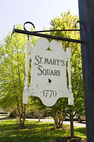 St. Mary's Square, St. Michaels, Talbot County, Chesapeake Bay, Maryland, United States of America, North America