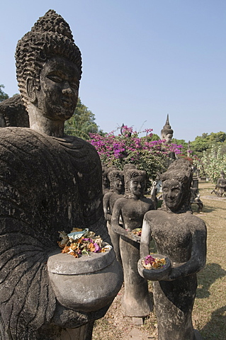 Buddha Park, Xieng Khuan, Vientiane, Laos, Indochina, Southeast Asia, Asia