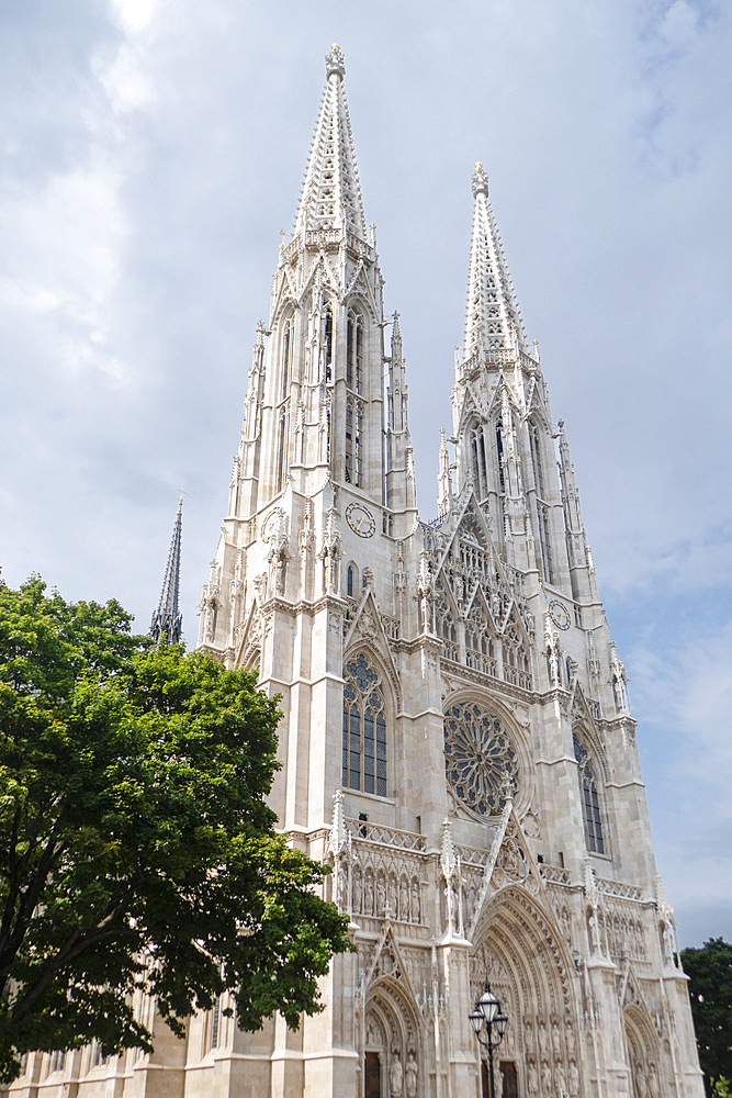 The newly renovated Votive Church (Votivkirche), Vienna, Austria, Europe