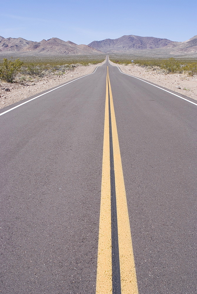 Road, Death Valley National Park, California, United States of America, North America