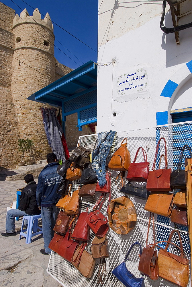 Shops, Medina, Hammamet, Tunisia, North Africa, Africa