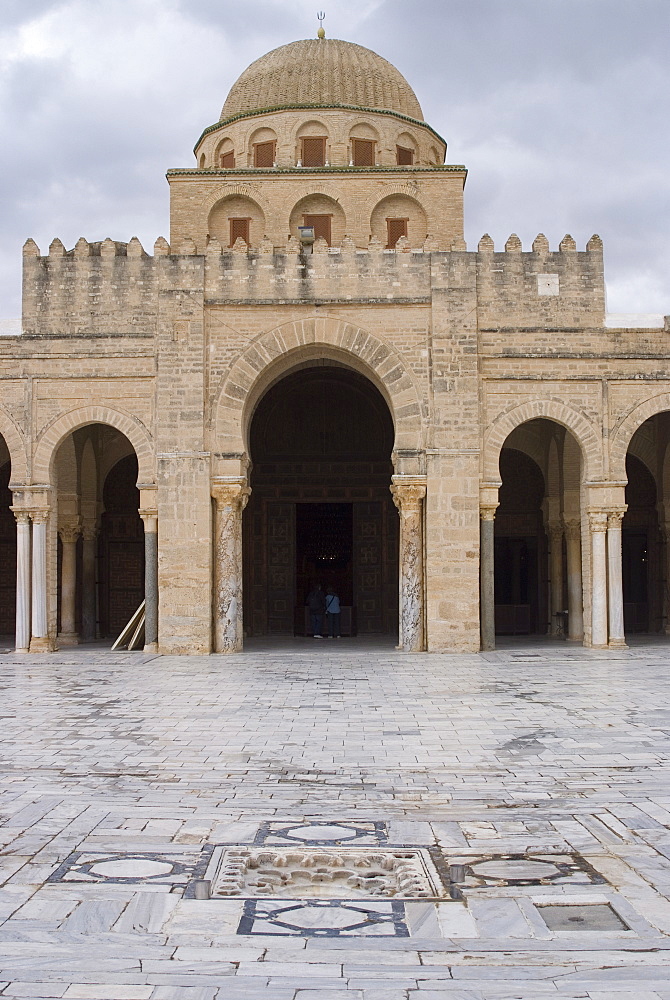 The Great Mosque of Okba, Kairouan, UNESCO World Heritage Site, Tunisia, North Africa, Africa