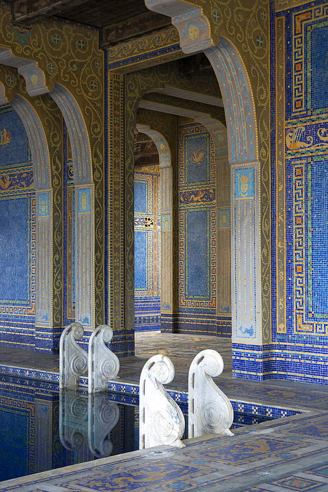 Indoor Venetian pool, Hearst Castle, San Simeon, California, United States of America, North America