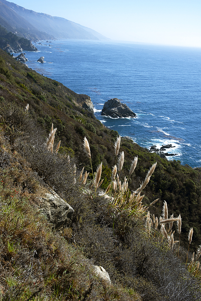 Coastline, Big Sur, California, United States of America, North America