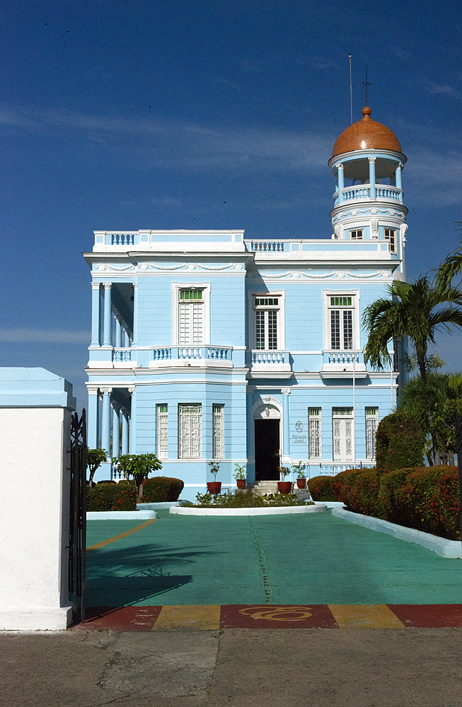 Sugar Baron's palace, Cienfuegos, Cuba, West Indies, Caribbean, Central America