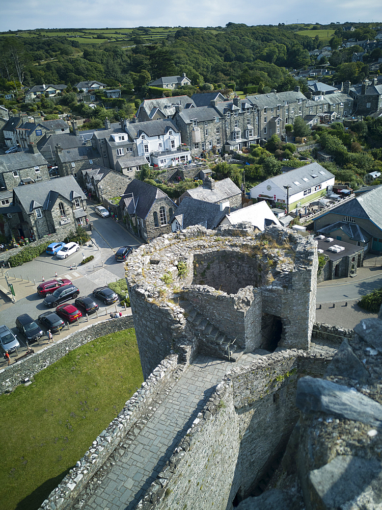 Harlech Castle, UNESCO World Heritage Site, Harlech, Gwynedd, Wales, United Kingdom, Europe