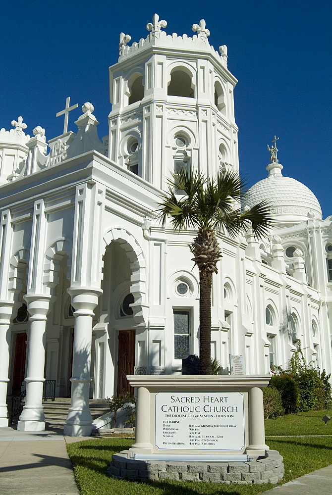 Sacred Heart Catholic Church, Historic District, Galveston, Texas, USA, North America