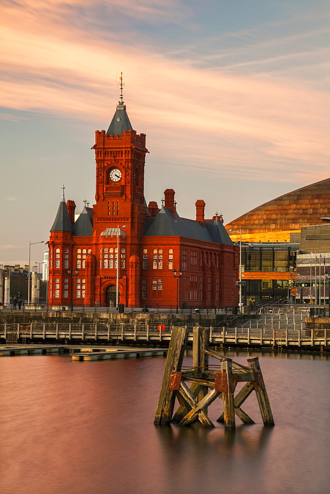 Pier Head, Cardiff Bay, Cardiff, Wales, United Kingdom, Europe