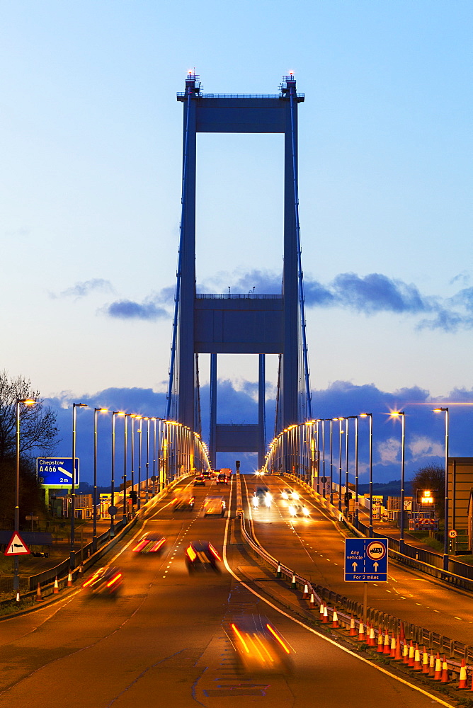 The First (Old) Severn Bridge, Avon, England, United Kingdom, Europe