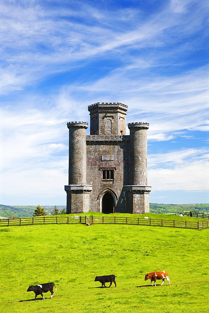 Paxtons Tower, Llanarthne, Carmarthenshire, Wales, United Kingdom, Europe