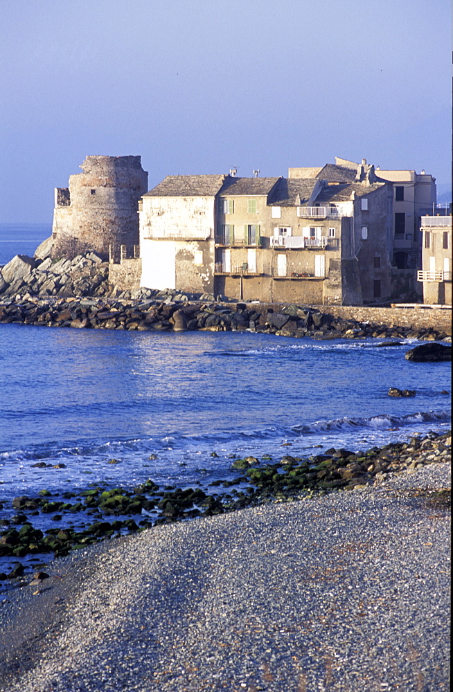 France, Corsica Island, Haute-Corse, Cap Corse, Village Of Erbalunga