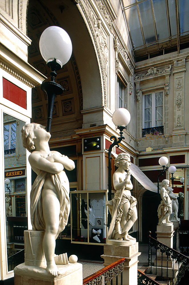 France, Pays De La Loire, Loire Atlantique (44), Nantes, Famous Covered Pommeraye Passage Entrance