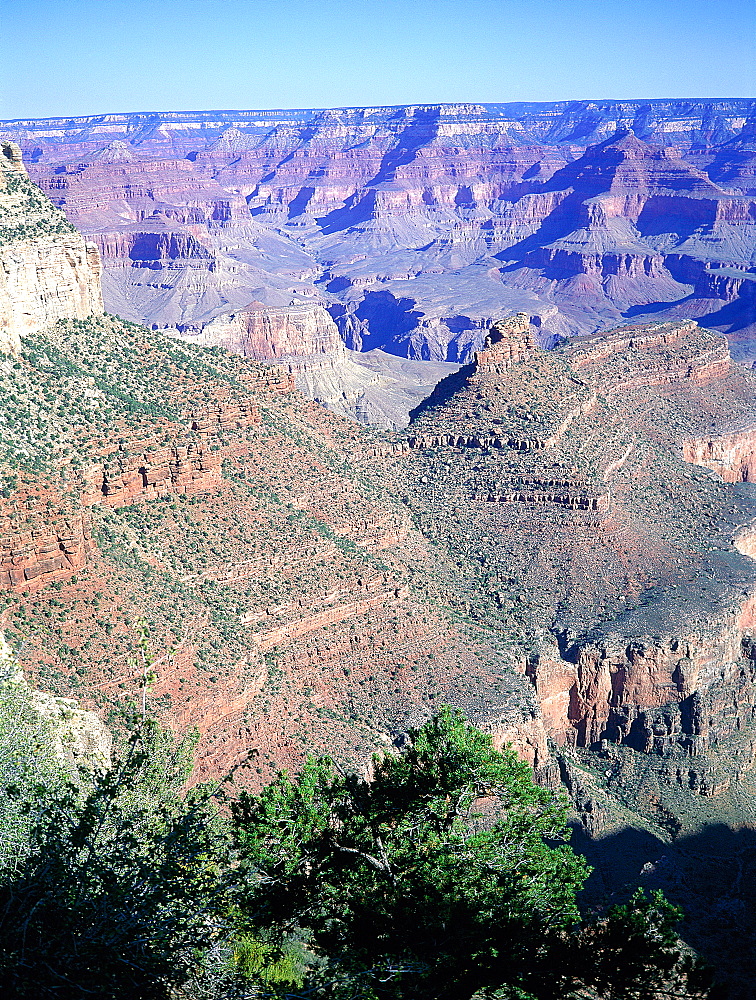 Usa, South West, Arizona, Grand Canyon National Park, South Rim, Overview On The Canyon