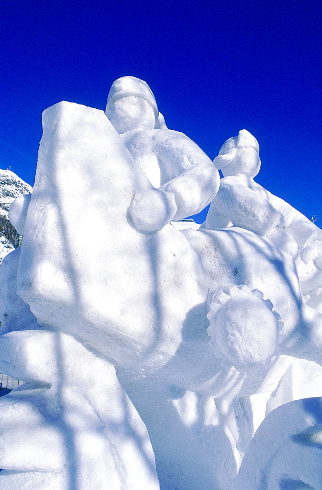 France, Alps, Savoie, Valloire In Winter